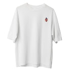 Camiseta Cristã Oversized -  Sejam Santos | Branca
