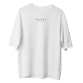 Camiseta Cristã Oversized - É tudo sobre ele | Branca