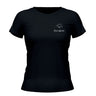 Camiseta Cristã Feminina - Coração | Preta