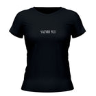 Camiseta Cristã Feminina - Salmo | Preta