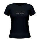 Camiseta Cristã Feminina - True Love | Preta