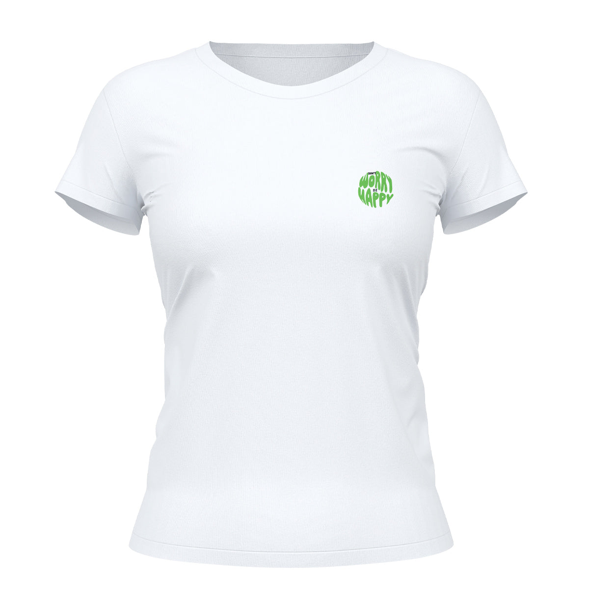 Camiseta Cristã Feminina - Worry | Branca