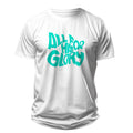 Camiseta Cristã Masculina - All For His Glory | Branca