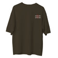 Camiseta Cristã Oversized - Aviva-nos | Ocre
