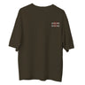 Camiseta Cristã Oversized - Aviva-nos | Ocre