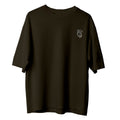 Camiseta Cristã Oversized - Vivo pela fé | Ocre