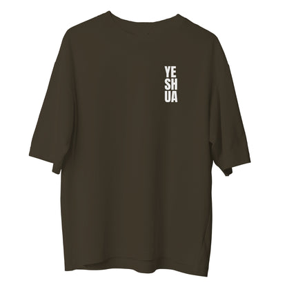 Camiseta Cristã Oversized - Yeshua | Ocre