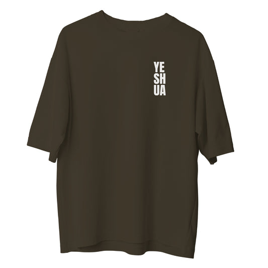 Camiseta Cristã Oversized - Yeshua | Ocre