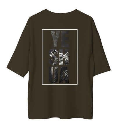 Camiseta Cristã Oversized - Yeshua | Ocre