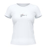 Camiseta Cristã Feminina - Jesus Coração | Branca