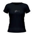 Camiseta Cristã Feminina - Jesus Coração | Preta
