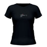 Camiseta Cristã Feminina - Jesus Coração | Preta
