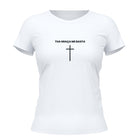 Camiseta Cristã Feminina - Tua Graça Me Basta | Branca
