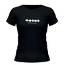 Camiseta Cristã Feminina - The Lord Is My Shepherd | Preta