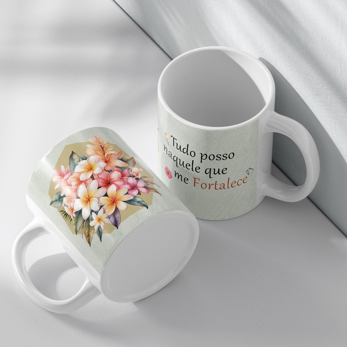 Caneca Bouquet de Flores