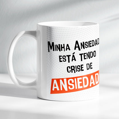 Caneca Divertidamente - Ansiedade