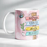 Kit Entrego e Confio | Caneca - Deus está no comando + Livreto Nova Criatura