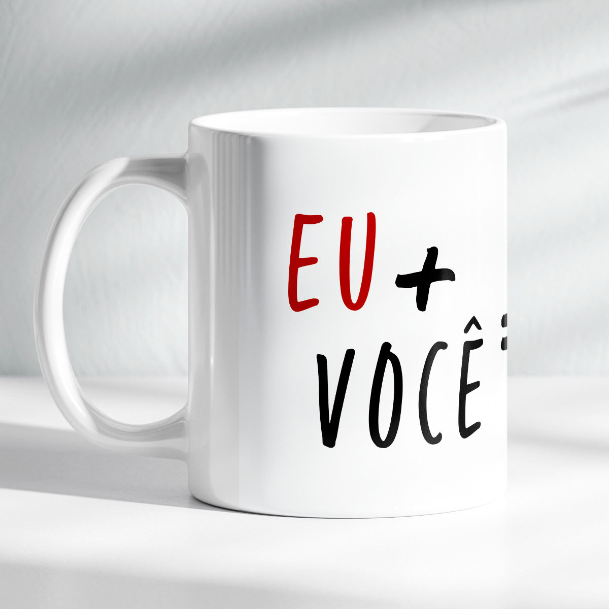 Caneca Eu + Você - Branca