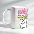 Caneca - Mãe você é a flor mais linda