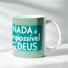 Caneca Nuvens Esverdeadas