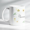 Caneca - Refloresça | Filipenses 4:7 / Isaías 61:3