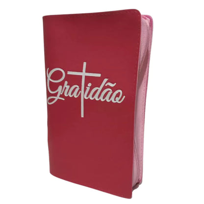 CAPA  ZIPER NORMAL TM G / GRATIDÃO PINK