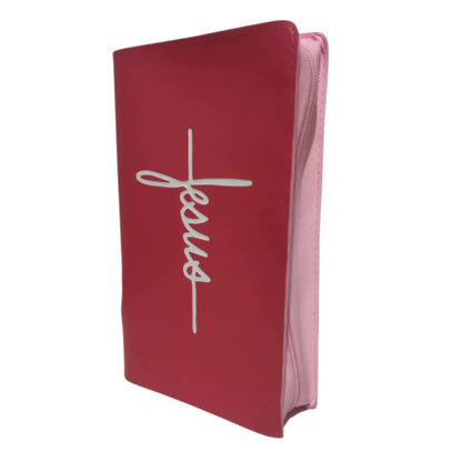 CAPA  ZIPER NORMAL TM G /JESUS PINK