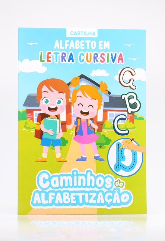 Cartilha Caminhos da Alfabetização | Alfabeto em Letra Cursiva