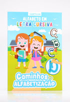 Cartilha Caminhos da Alfabetização | Alfabeto em Letra Cursiva