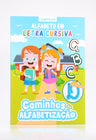 Cartilha Caminhos da Alfabetização | Alfabeto em Letra Cursiva