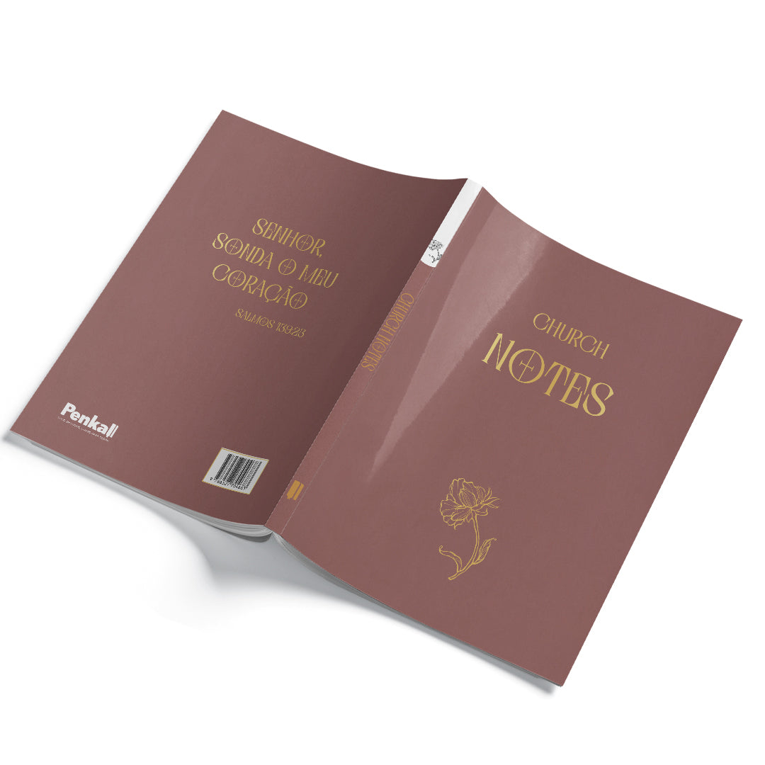 Church Notes - Marrom Clássica