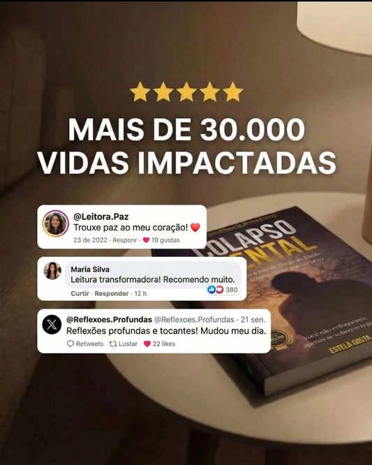 Colapso Mental - Quando a Mente chega ao limite e o coração clama por socorro | Estela Costa