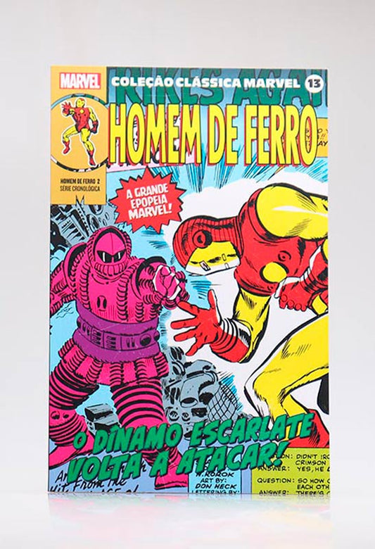 Coleção Clássica Marvel | Vol.13 | Homem de Ferro 2
