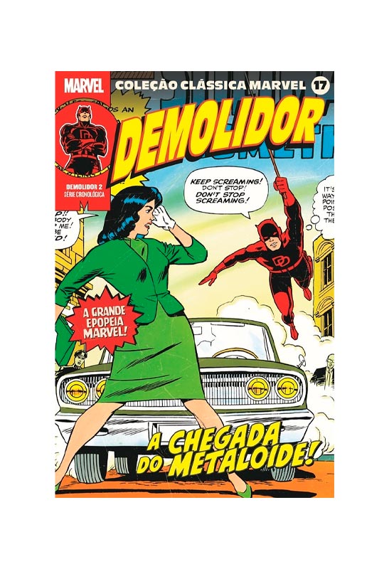 Coleção Clássica Marvel | Vol. 17 - Demolidor | Vol. 02 | Panini