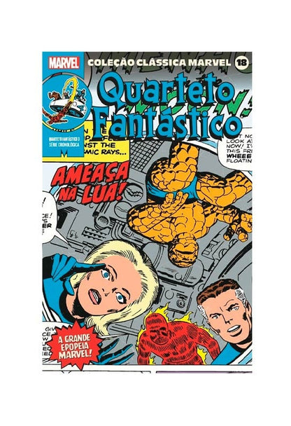 Coleção Clássica Marvel | Vol.18 - Quarteto Fantástico Vol.03 | Panini