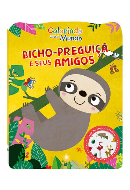Colorindo Meu Mundo | Bicho-Preguiça e Seus Amigos | Brasileitura