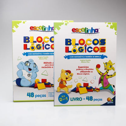 Com Matemática Também se Brinca | Blocos Lógicos | Escolinha Todolivro