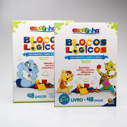 Com Matemática Também se Brinca | Blocos Lógicos | Escolinha Todolivro