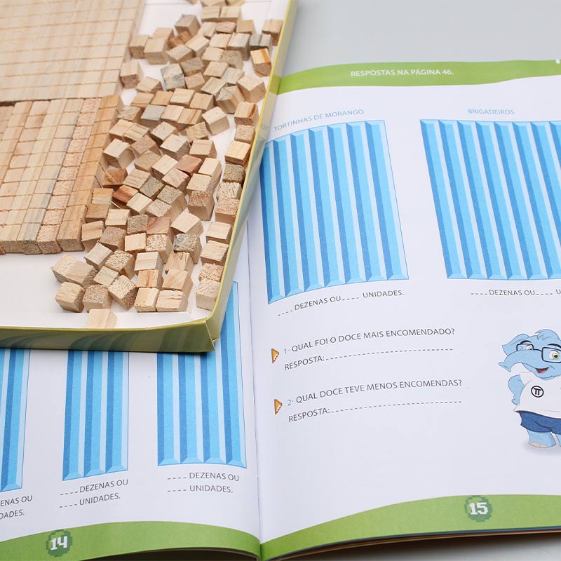 Com Matemática Também se Brinca | Material Dourado | Escolinha Todolivro