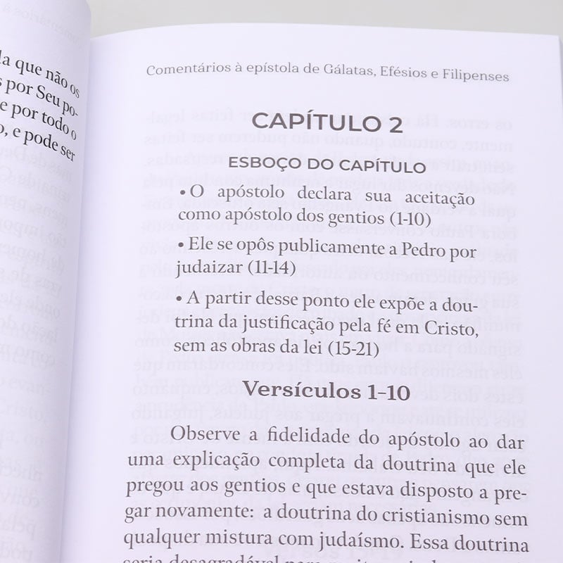 Comentário Bíblico às Epístolas aos Gálatas, Efésios e Filipenses | Matthew Henry