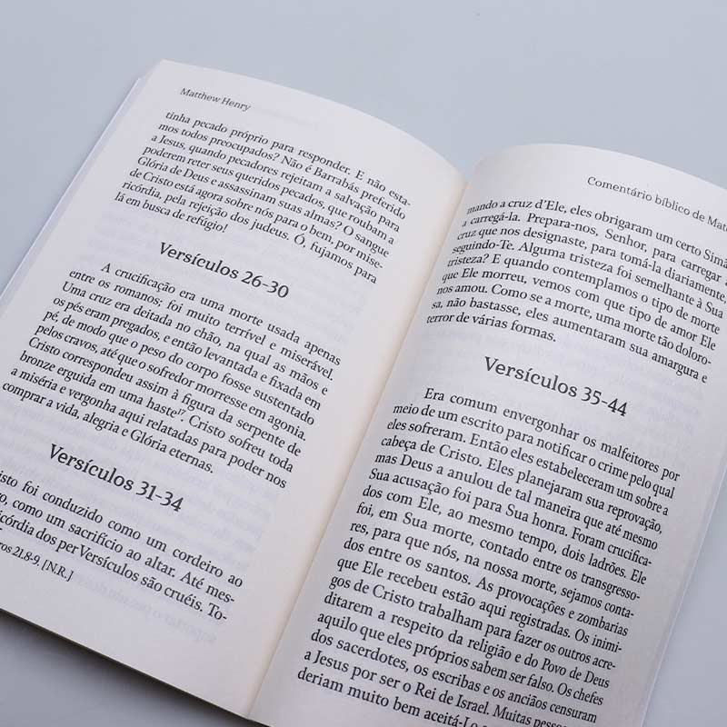 Comentário Bíblico de Mateus | Matthew Henry