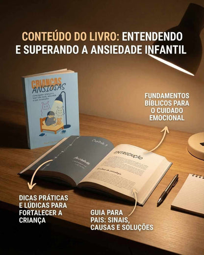 Crianças Ansiosas - Como ajudar crianças a lidar com medo, ansiedade e com as emoções | Equipe Teológica Penkal