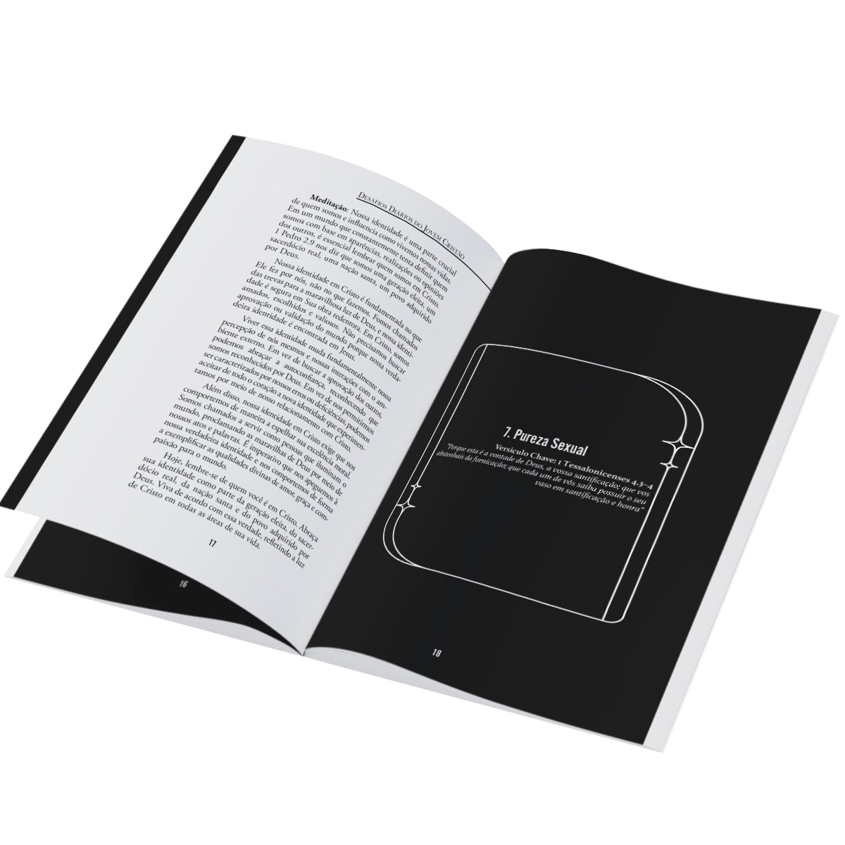 Livreto Desafios Diários do Jovem Cristão