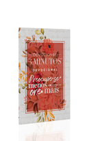 Devocional 3 Minutos | Preocupe-se Menos, Ore Mais | Aquietai-vos