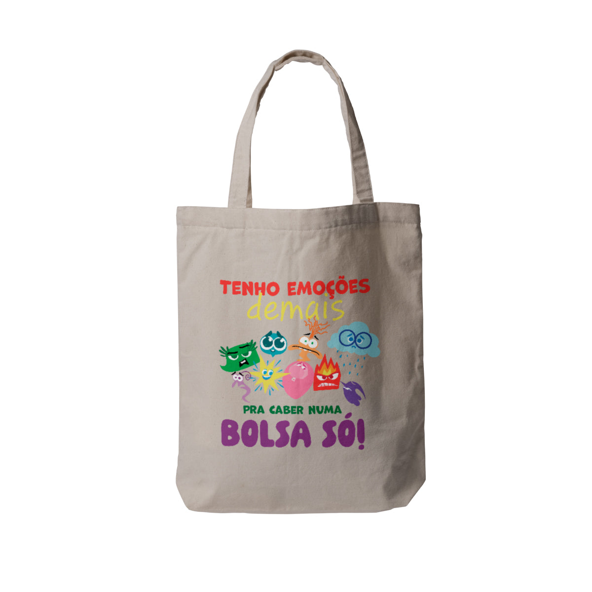 Devocional | 40 Dias Com Divertidamente  + Ecobag  Carrego Emoções, e Não Só Coisas
