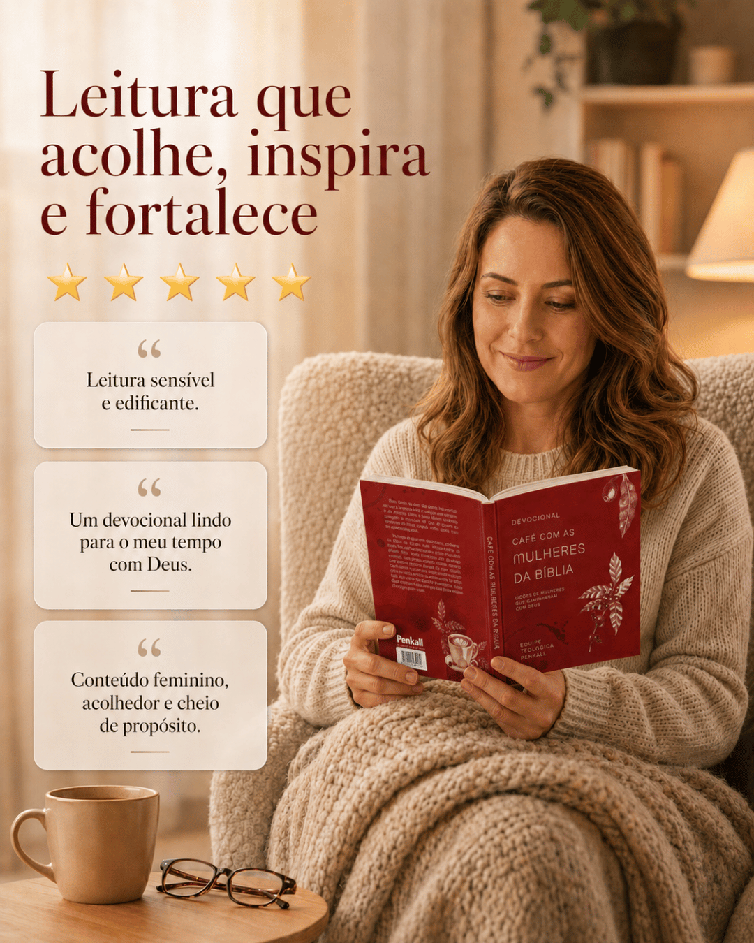 Devocional Café com Mulheres da Bíblia | Equipe Teológica Penkal