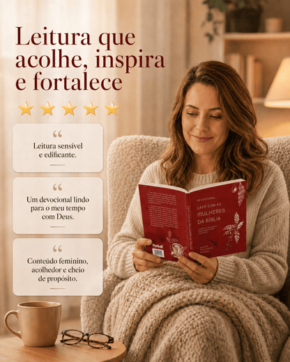 Devocional Café com Mulheres da Bíblia | Equipe Teológica Penkal