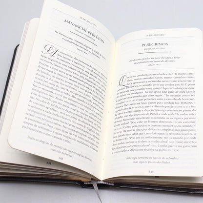 Devocional Diário | Dia a Dia Com Puritanos Ingleses | Capa Sintética | Pão Diário