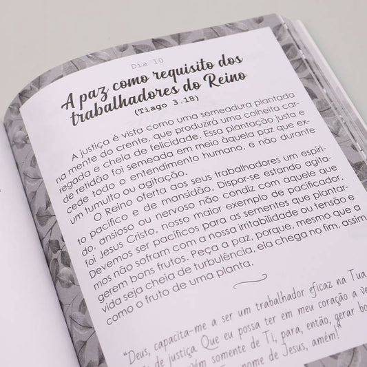 Devocional Minutos de Paz | Rosa e Verde