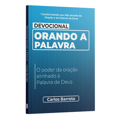 Kit Expressão da Palavra | Devocional Orando a Palavra + Camiseta Cristã Masculina - Cruz